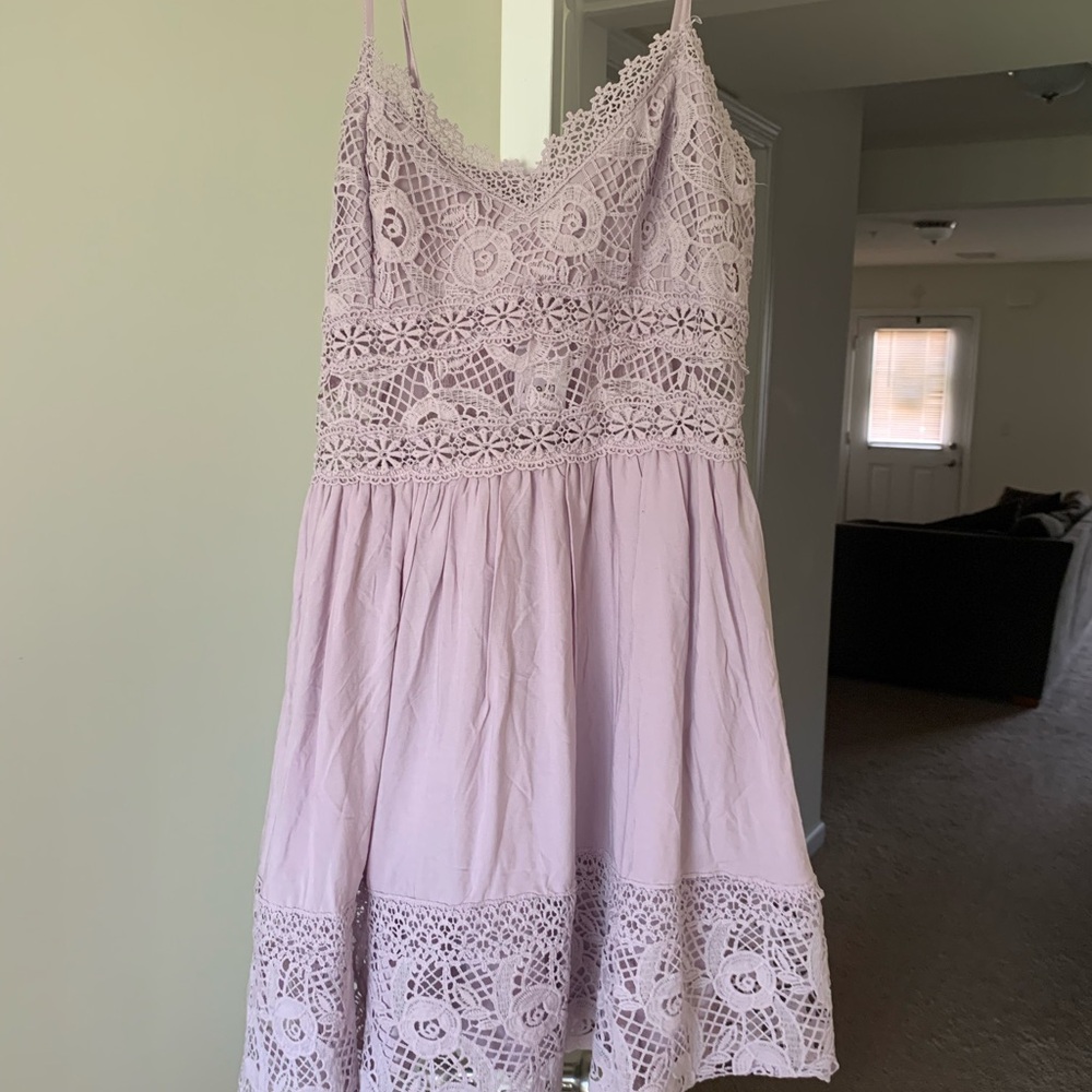 Rue21 Lavender Lace Dress